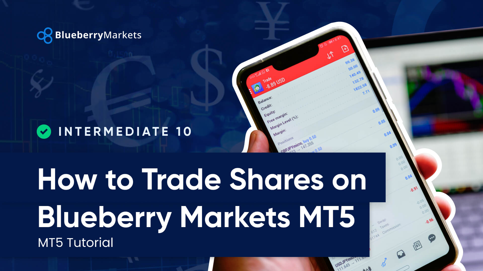 How to Trade Shares on Blueberry Markets MT5 | MT5 Tutorial